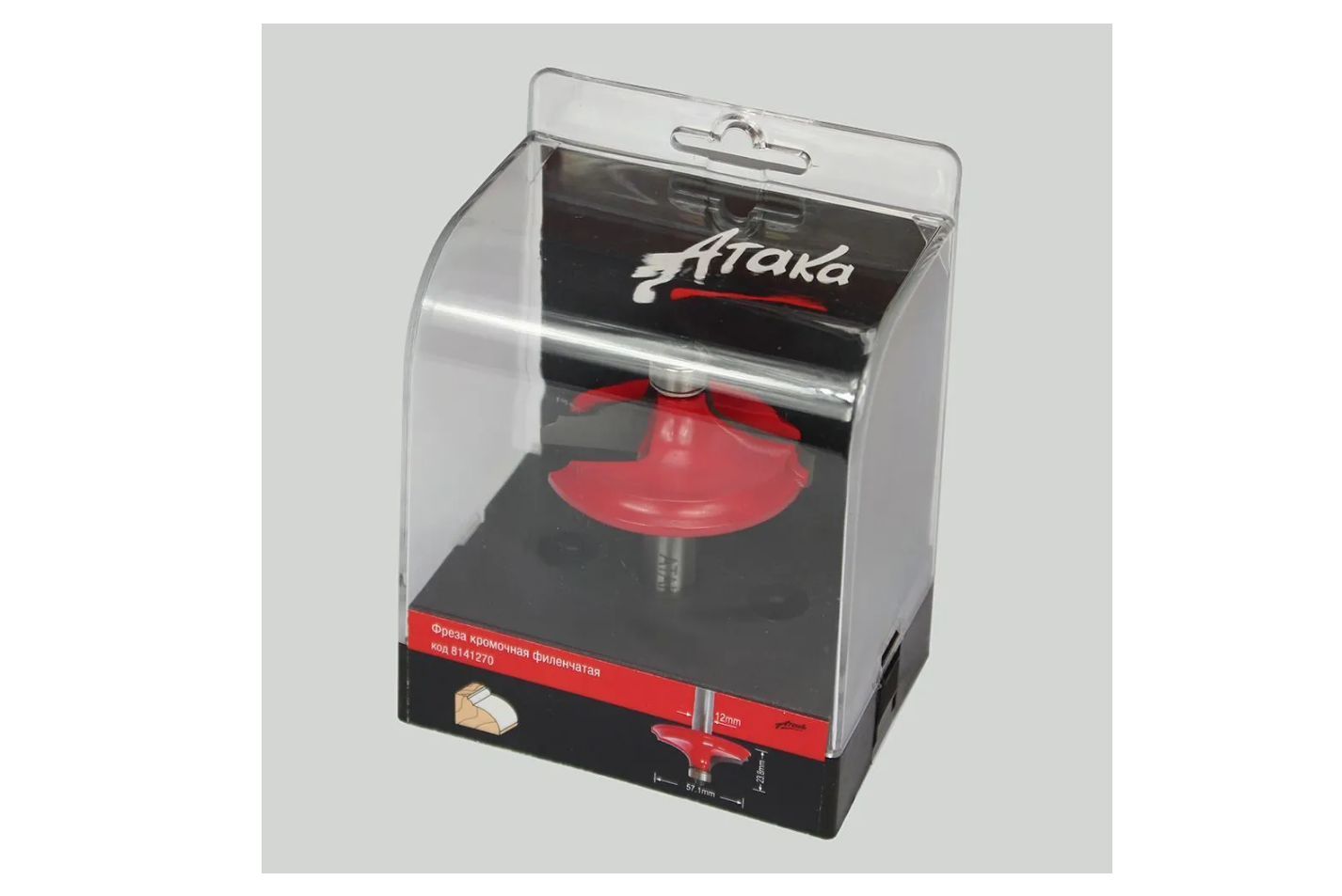 Фреза Атака кромочная филенчатая D63,5/ф12/H19 (8141270)