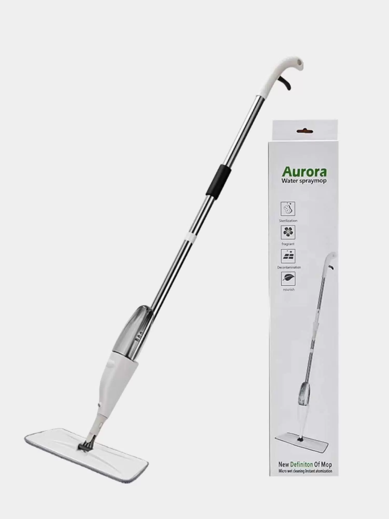 Умная швабра с распылителем для пола Aurora Water Spray Mop