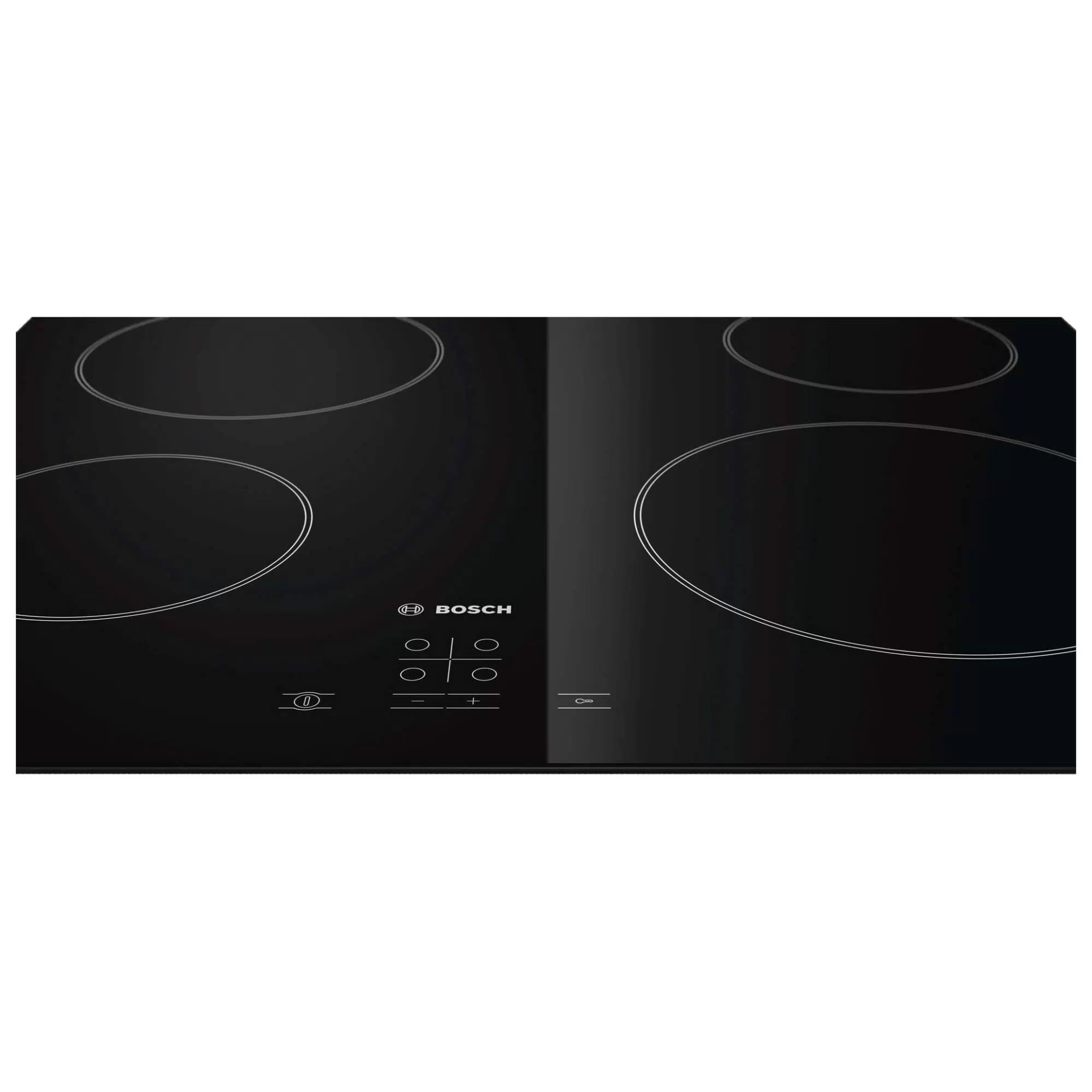 Встраиваемая варочная панель электрическая Bosch PKE611D17E черный