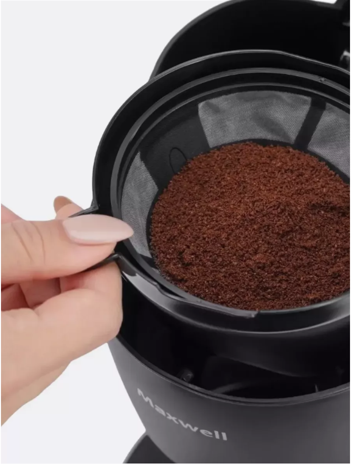 Кофеварка капельная электрическая MW-1657BK
