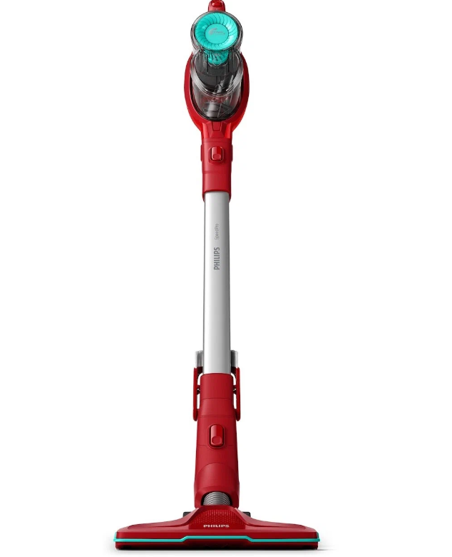 Пылесос ручной Philips FC6721/01 красный/серебристый
