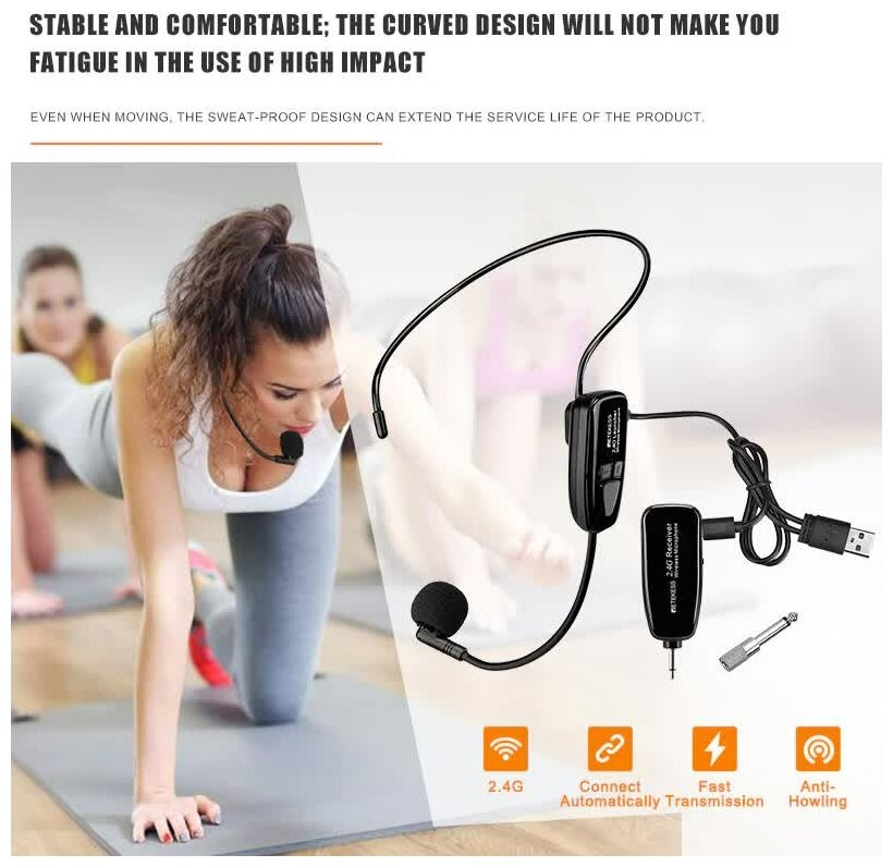 Беспроводной микрофон Retekess TT123