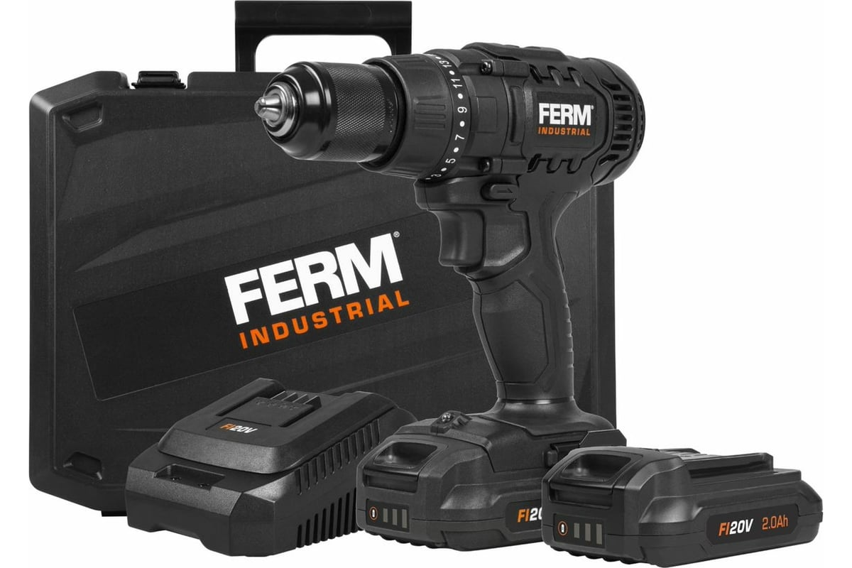 Аккумуляторная дрель-шуруповерт FERM CDM1141P