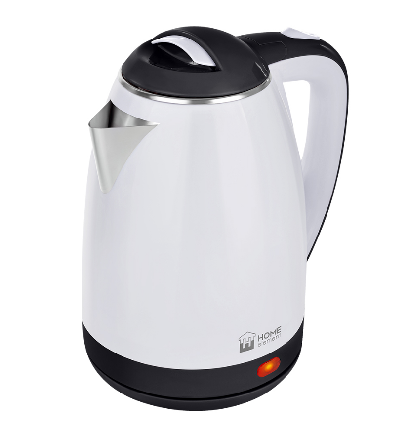 Чайник электрический Home Element HE-KT2303 2 л белый, черный