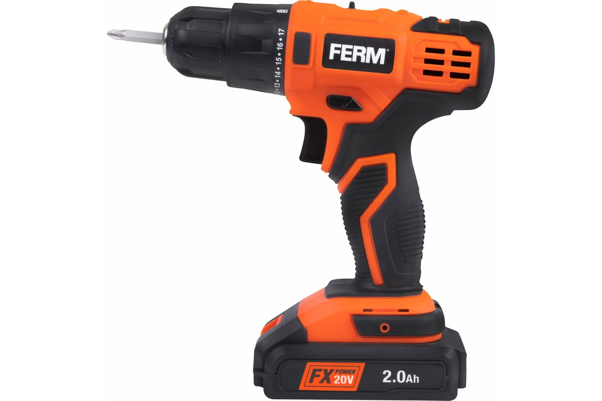Аккумуляторная дрель FERM CDM1164