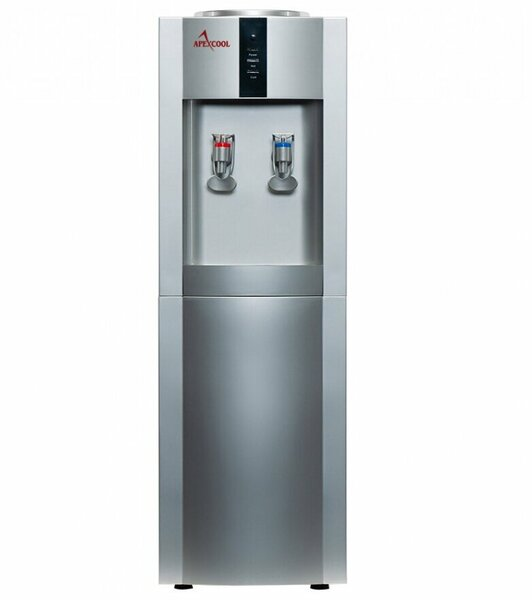 Кулер для воды APEXCOOL 16 LD белый с серебром 3540088