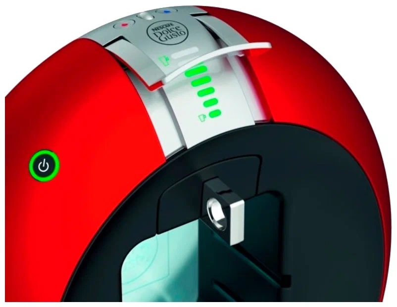 Капсульная кофемашина Krups KP 5105/5108/510T Dolce Gusto, красный