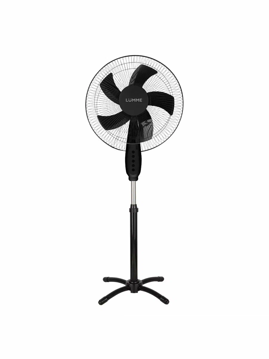 Напольный вентилятор LUMME LU-FN111A черный/черный