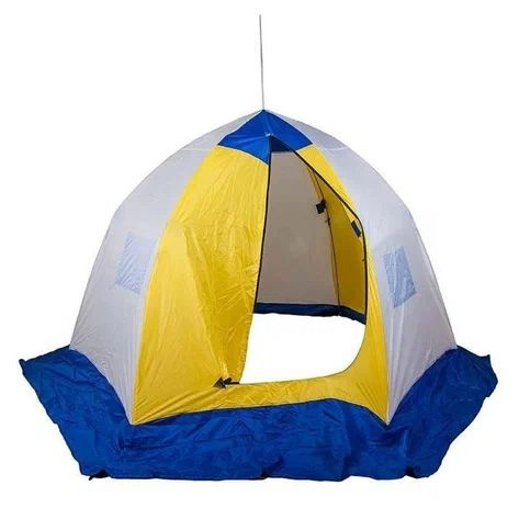 Палатка Зонт 2х2х1,6м, оранжевый, белый, лето 2160