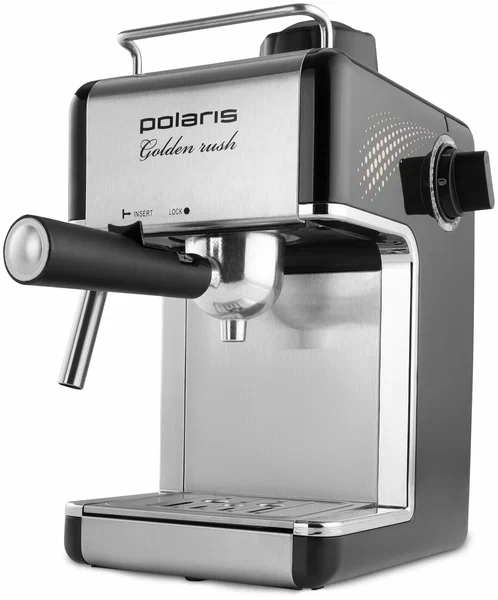 Рожковая кофеварка Polaris PCM 4006A Golden Rush Black