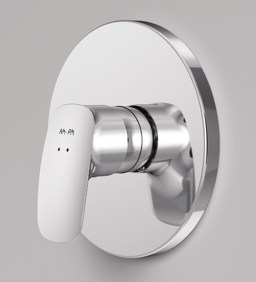 Смеситель для душа AM.PM Spirit 2.1 монтируемый в стену, хром F71A75000