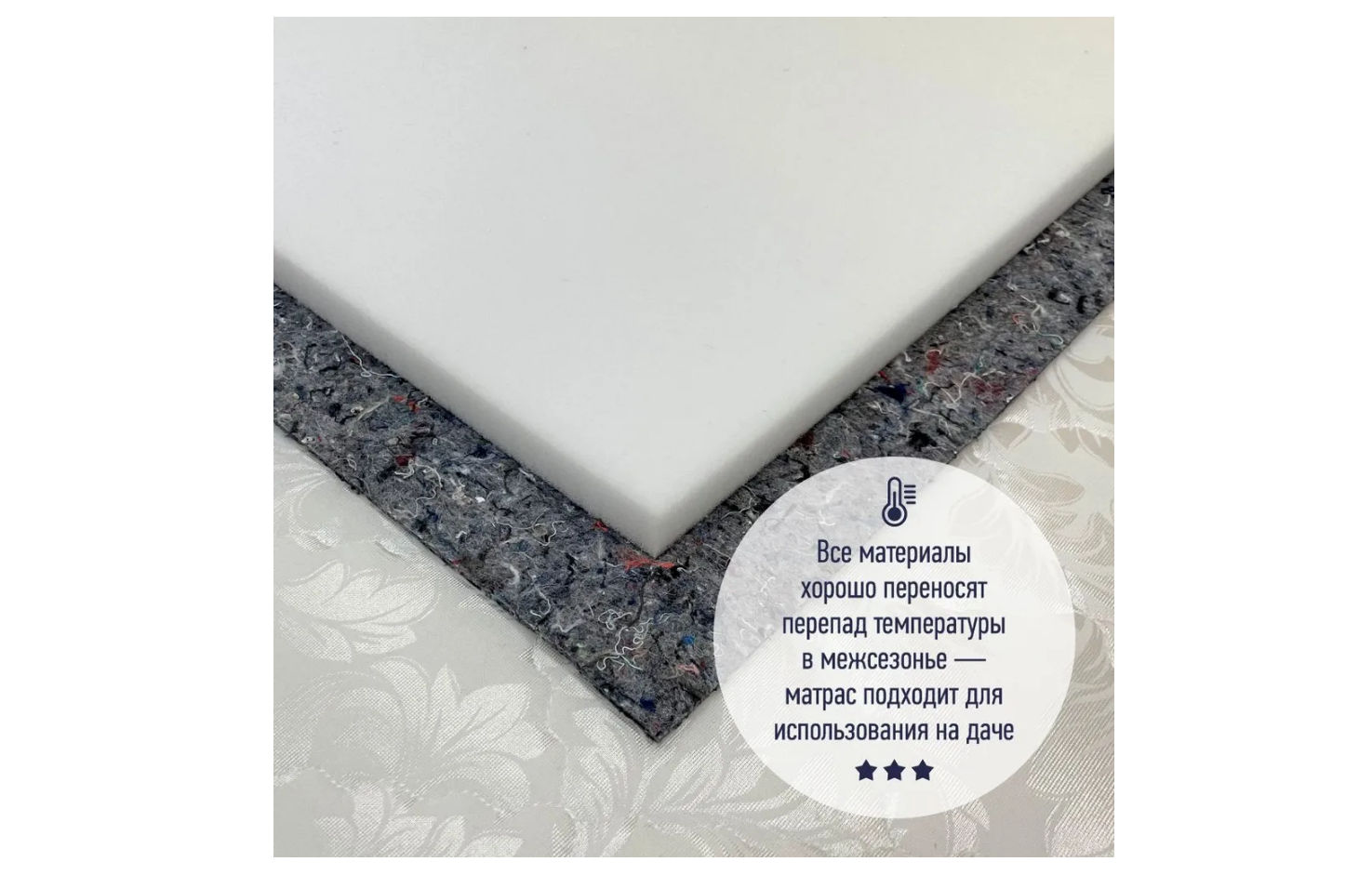Матрасбург Матрас для ребёнка KIDS, Зависимые пружины, 90х120 см