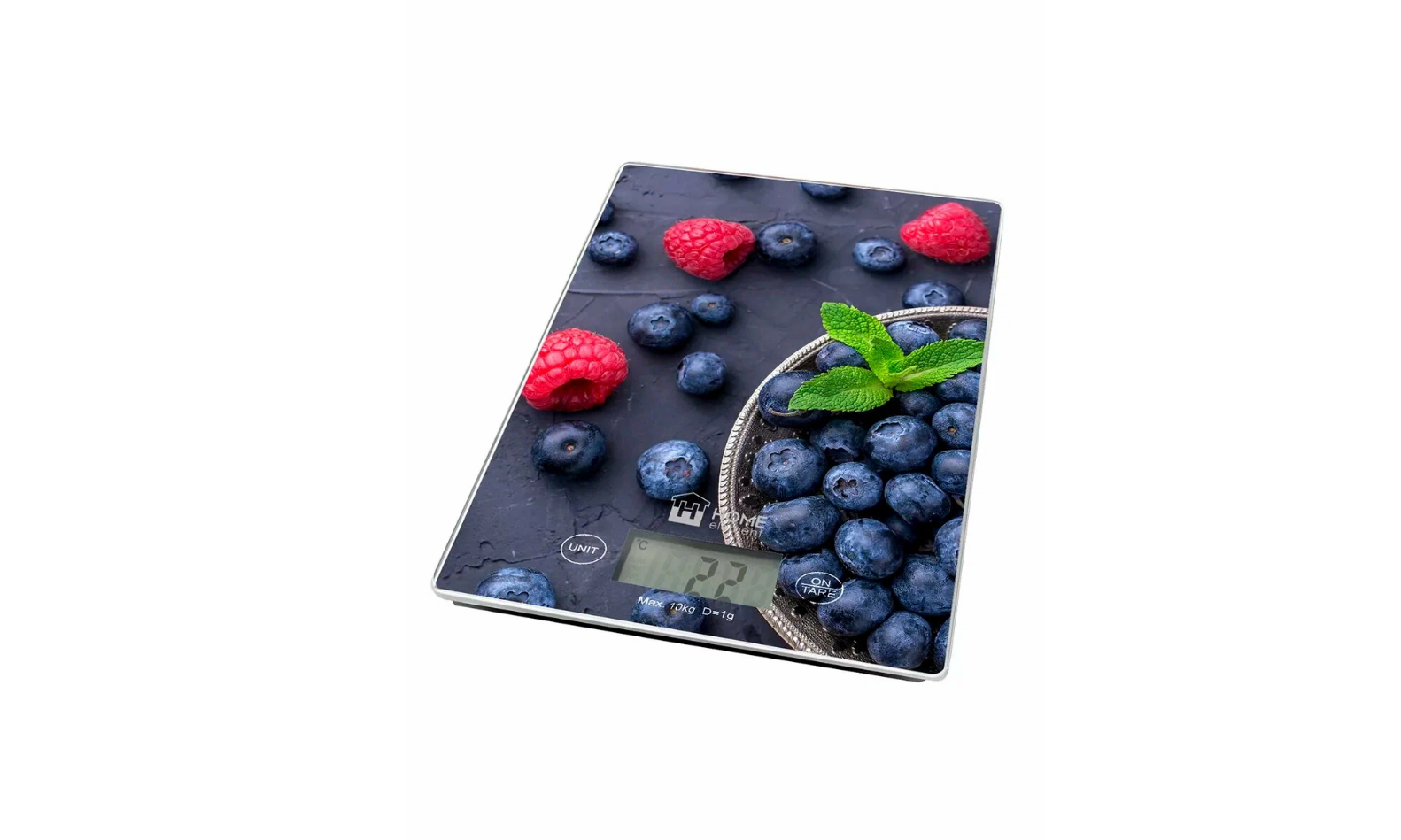 Весы кухонные электронные, без чаши, стекло ,10 кг. 1г