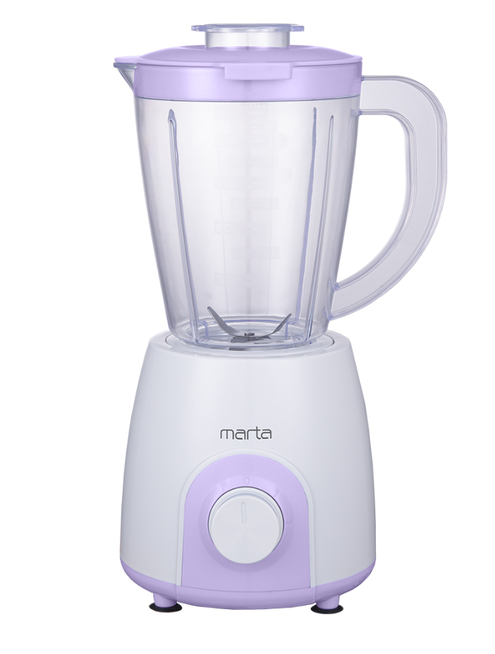Блендер стационарный MARTA MT-KP1539A белый/лиловый