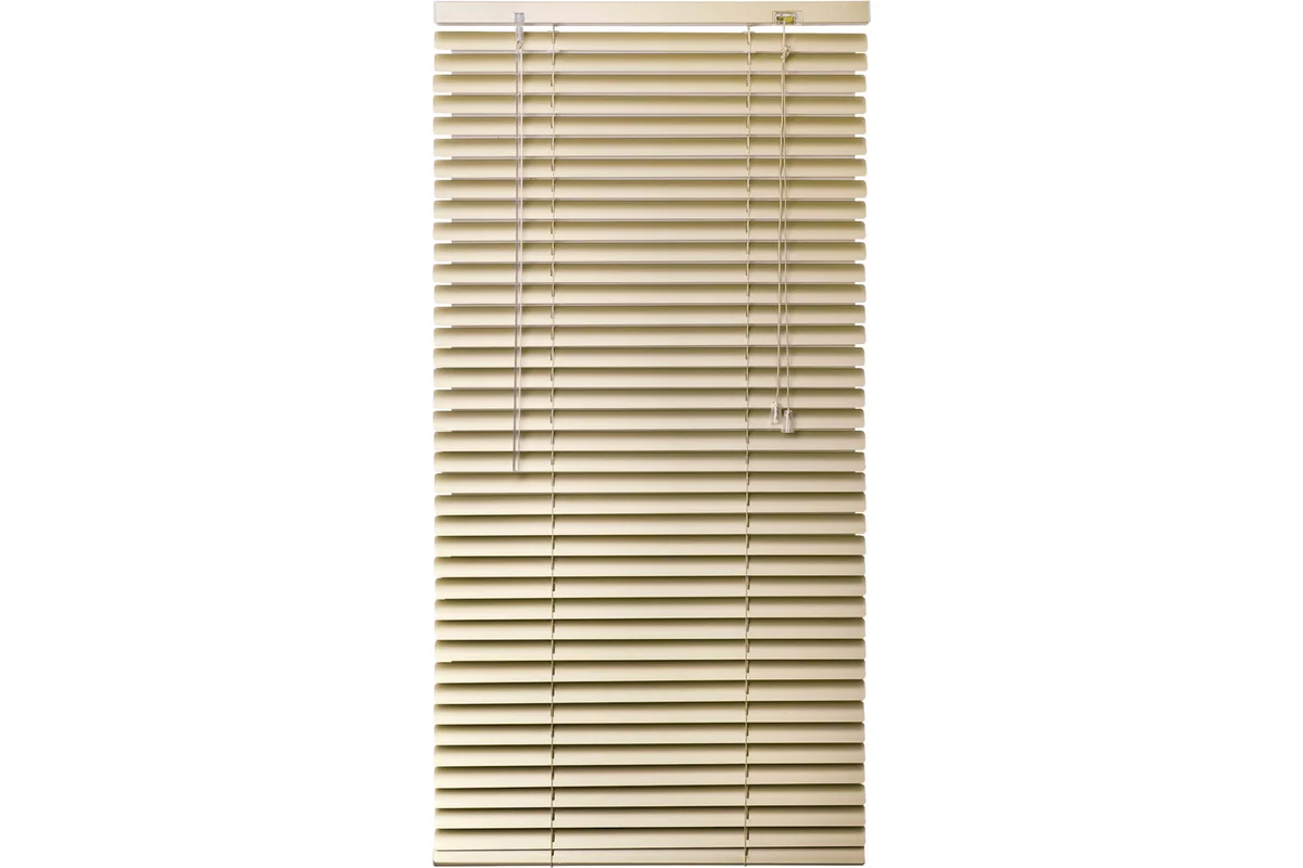 Горизонтальные жалюзи Эскар алюминий, золото, 50х160см, 5019050160