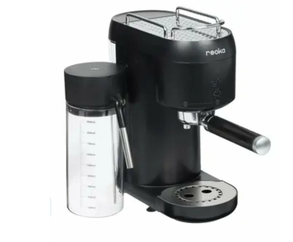 Кофеварка рожковая Reoka RKЕМ-300 черный