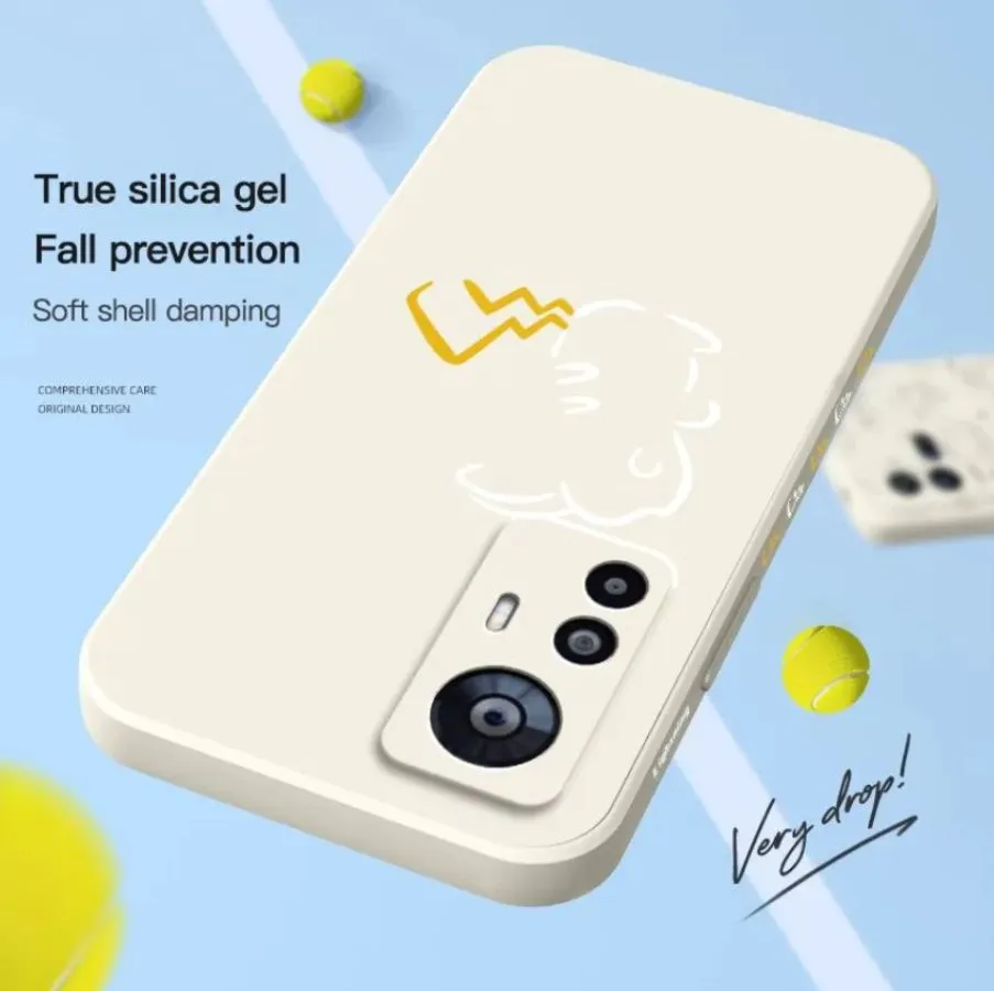 Чехол для Xiaomi 12 Lite, 007 ZBH-MI-Xiaomi12Lite-белый-007