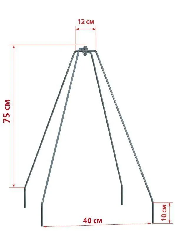 Укрытие для роз Зимний домик 75 см