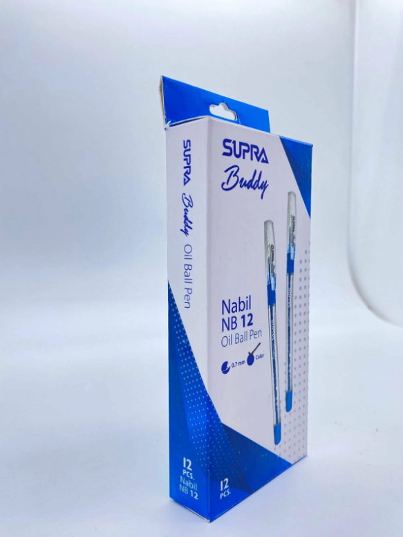 Набор шариковых ручек SUPRA Buddy 12 Nabil NB 12 12 штук , на масляной основе