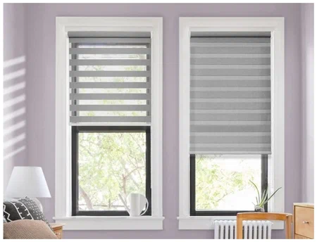 Эскар Миниролло "День-Ночь", серый, 65х170 см