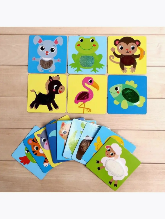 Развивающий набор "Тактильные карточки"
