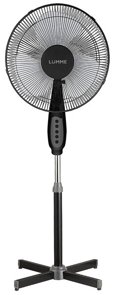 Напольный вентилятор LUMME LU-FN104 черный/серый