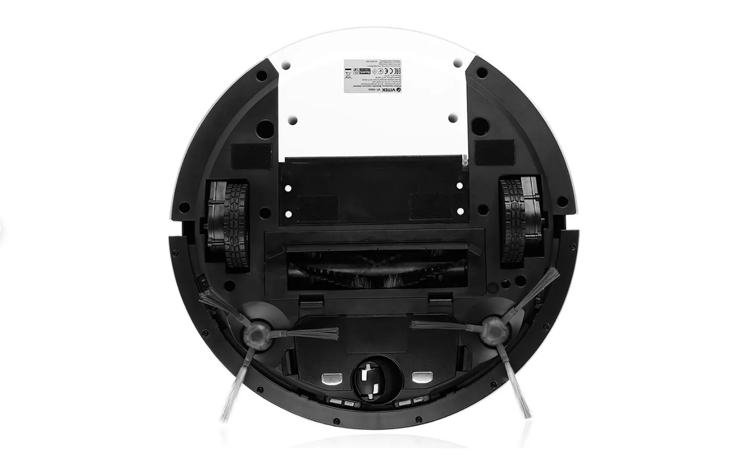VITEK Робот-пылесос VT-1804, бежевый, серебристый