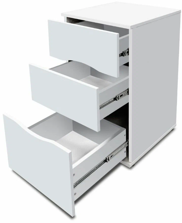 Тумба МД 3.06, белый, 40х50х75 см.