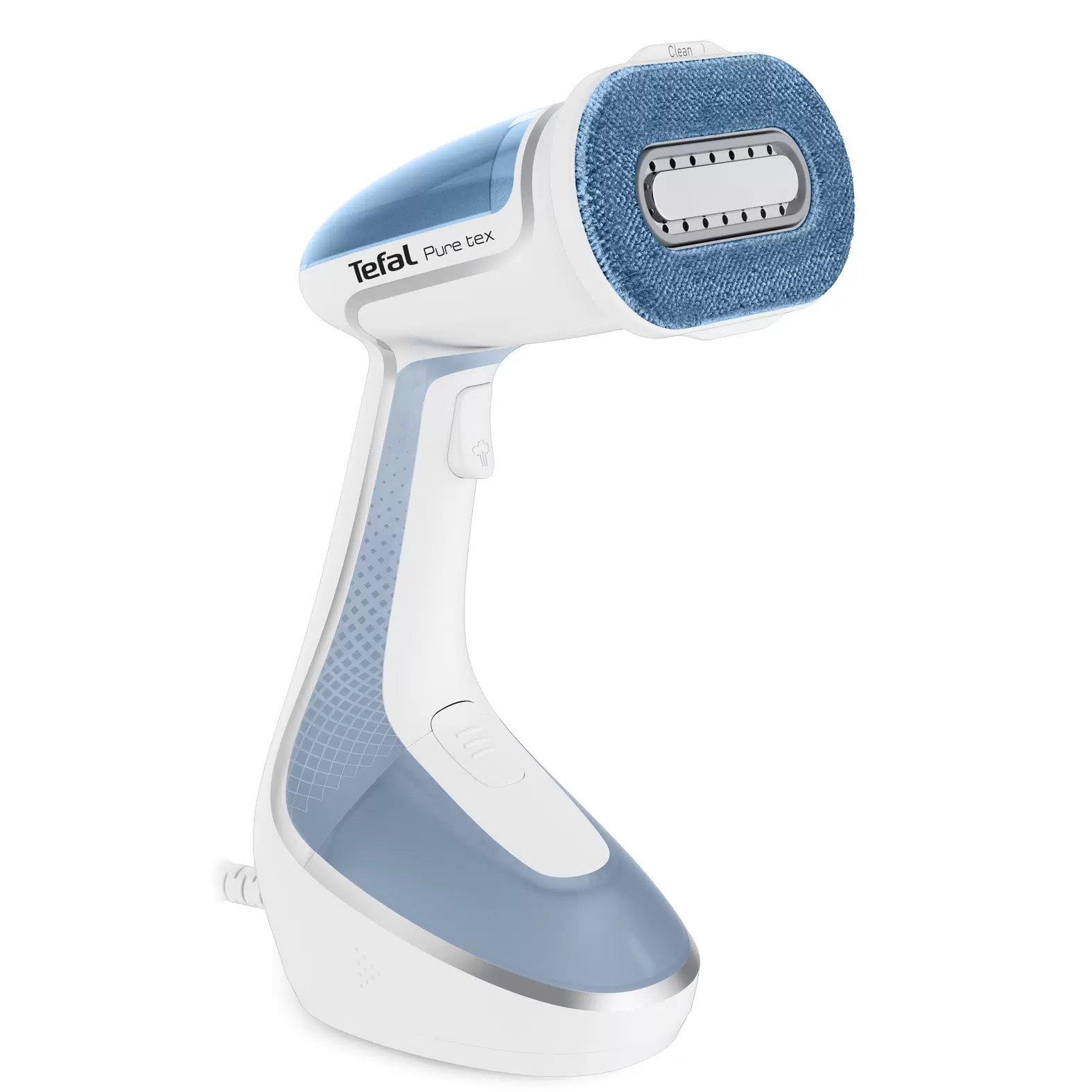 Ручной вертикальный отпариватель Tefal Pure Tex DT9531E0, 0.2 л, синий/белый
