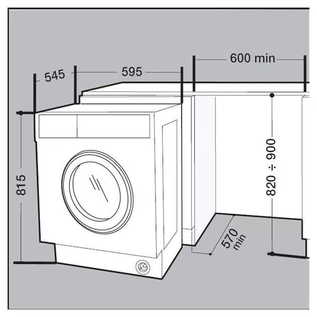 Встраиваемая стиральная машина Whirlpool BI WMWG 71484E EU