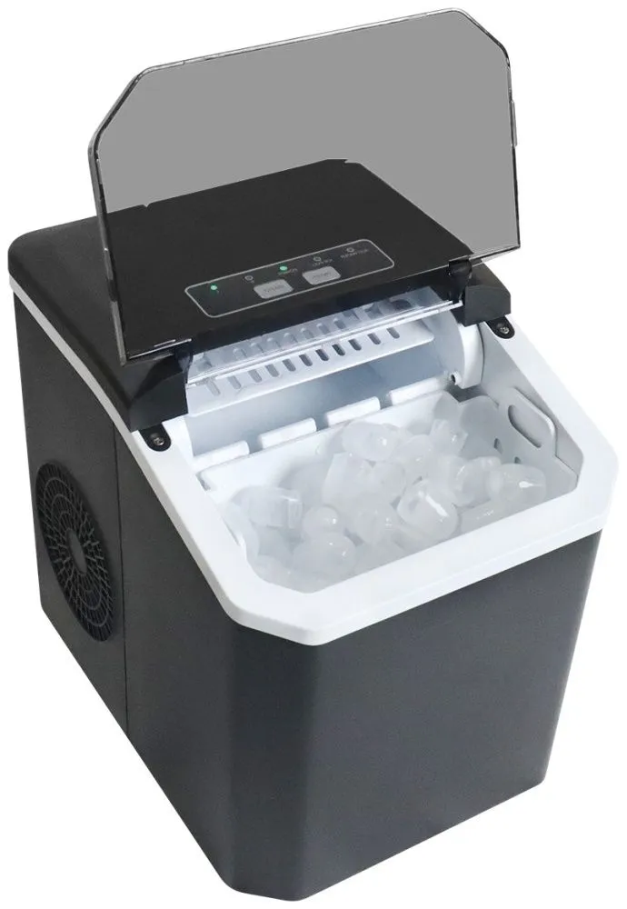 Настольный ледогенератор YH16 черный