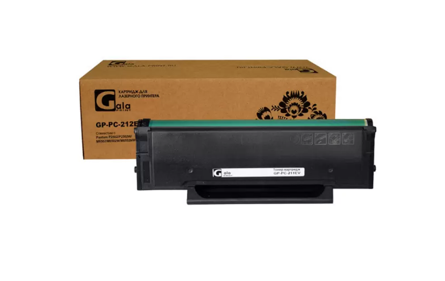 Картридж для лазерного принтера GalaPrint GP-PC-212EV (GP-PC-212EV) черный, совместимый