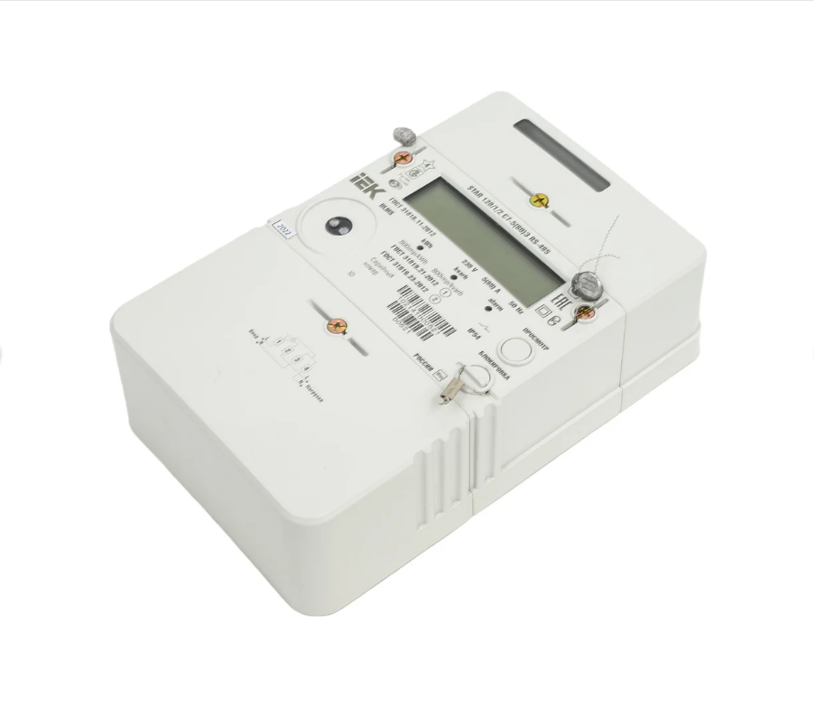 1-фазный счетчик электрической энергии IEK многотарифный STAR 128/1 С7-5 80 Э RS-485 SME-1C7-80