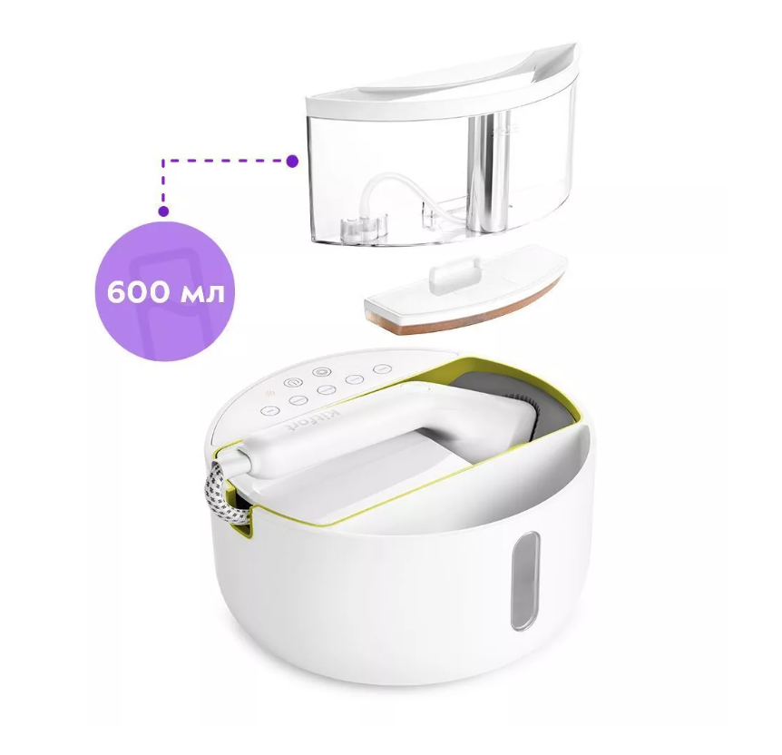 Отпариватель Kitfort KT-9110-2, бело-салатовый
