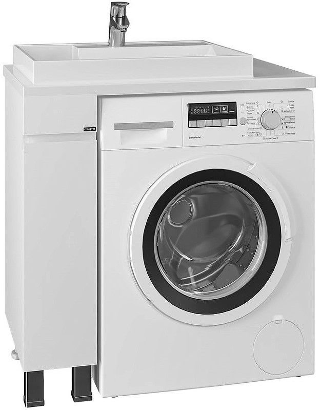 Тумба под раковину Санта Марс 19, 900127, белый