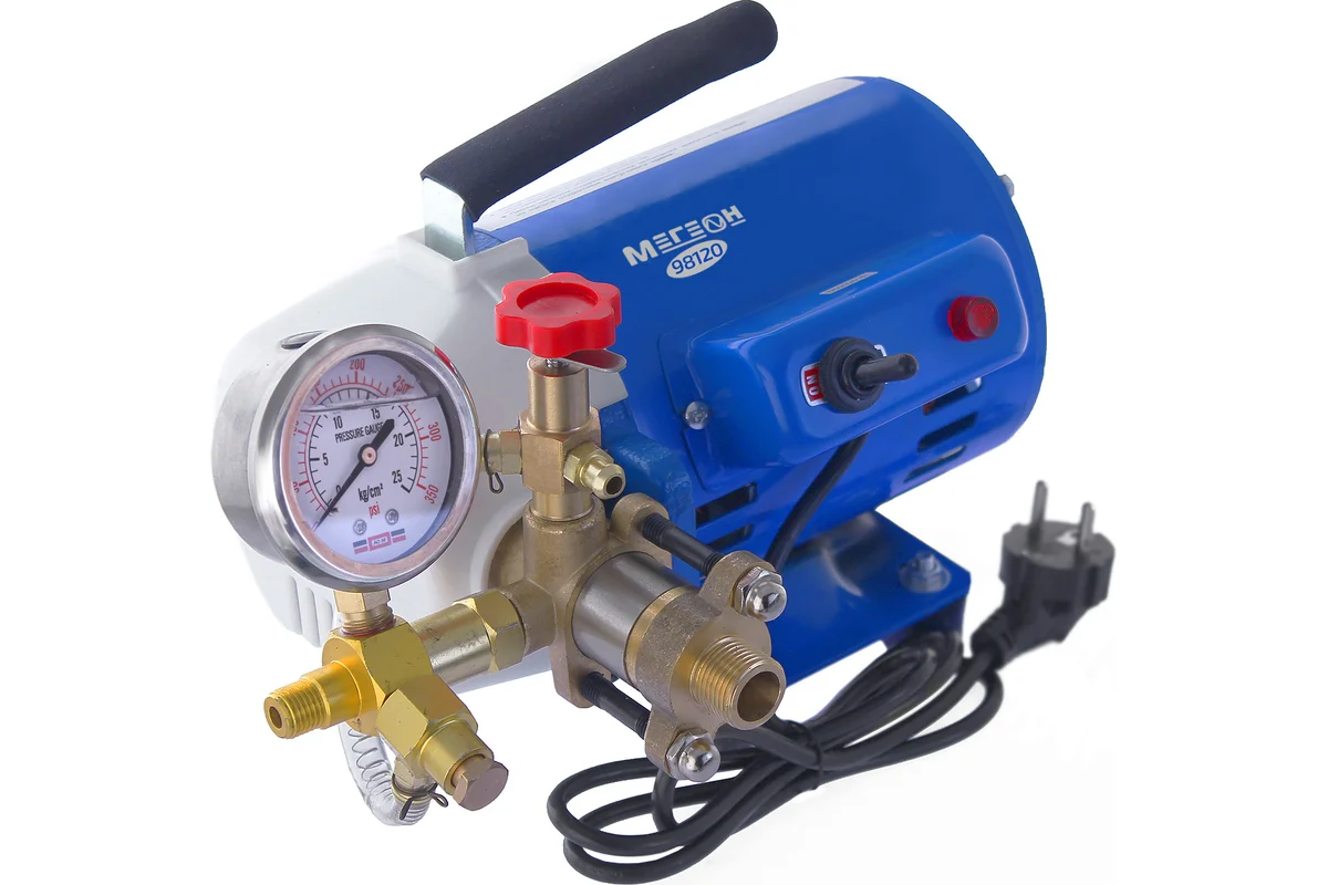 Электрический опрессовочный насос МЕГЕОН 98120 к0000026430
