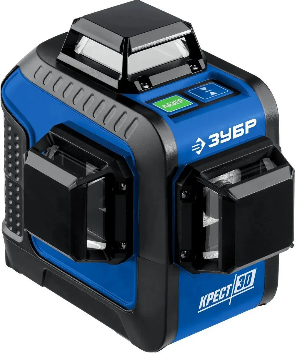 Лазерный нивелир ЗУБР КРЕСТ 3D 34909