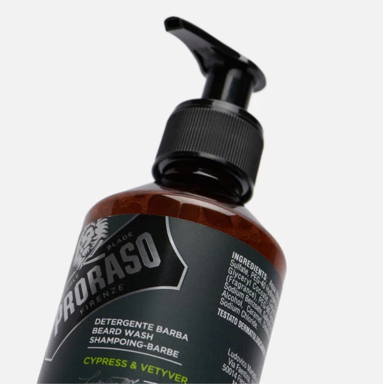 Proraso Шампунь для бороды Cypress & Vetyver