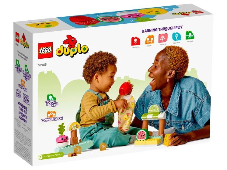 Конструктор LEGO Duplo Фермерский рынок, 40 деталей, 10983