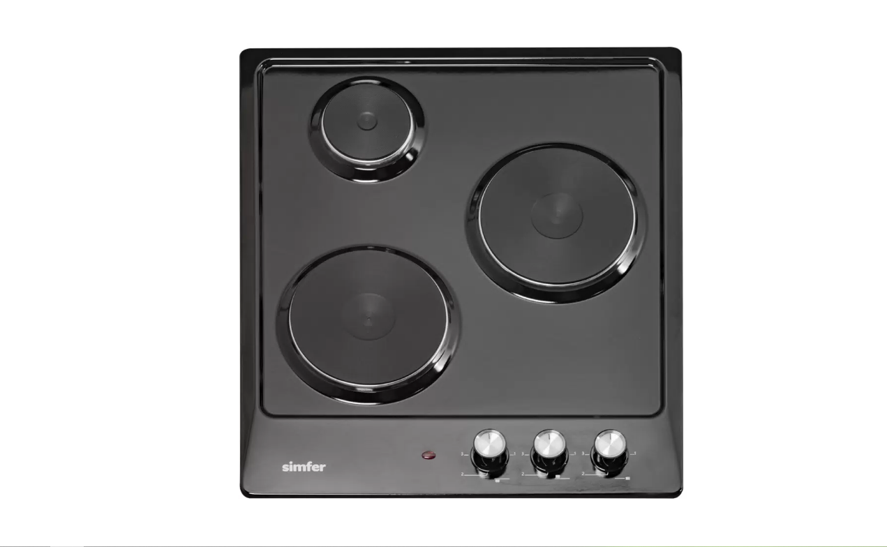 Встраиваемая варочная панель электрическая Simfer H45E03B016 черный
