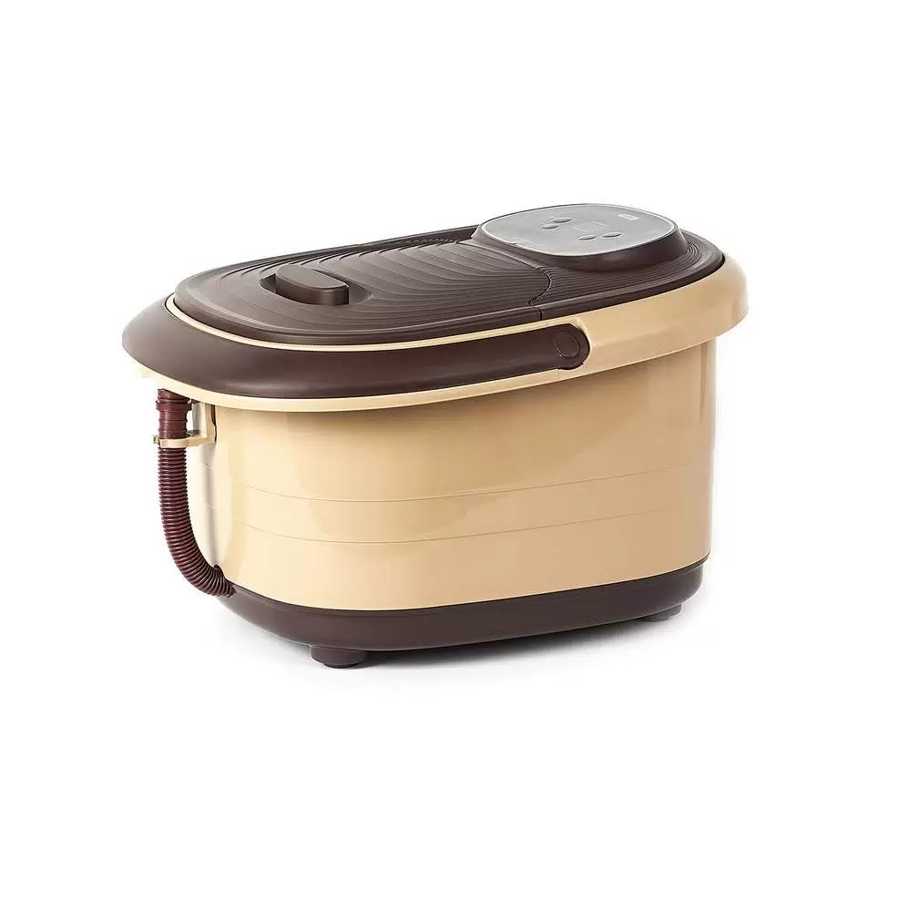 Гидромассажная ванночка для ног с установкой температуры воды, Valben, 8 массажных роликов