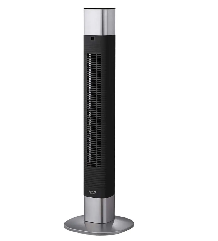 Вентилятор напольный колонный STINGRAY ST-FN4123A 60Вт, черный
