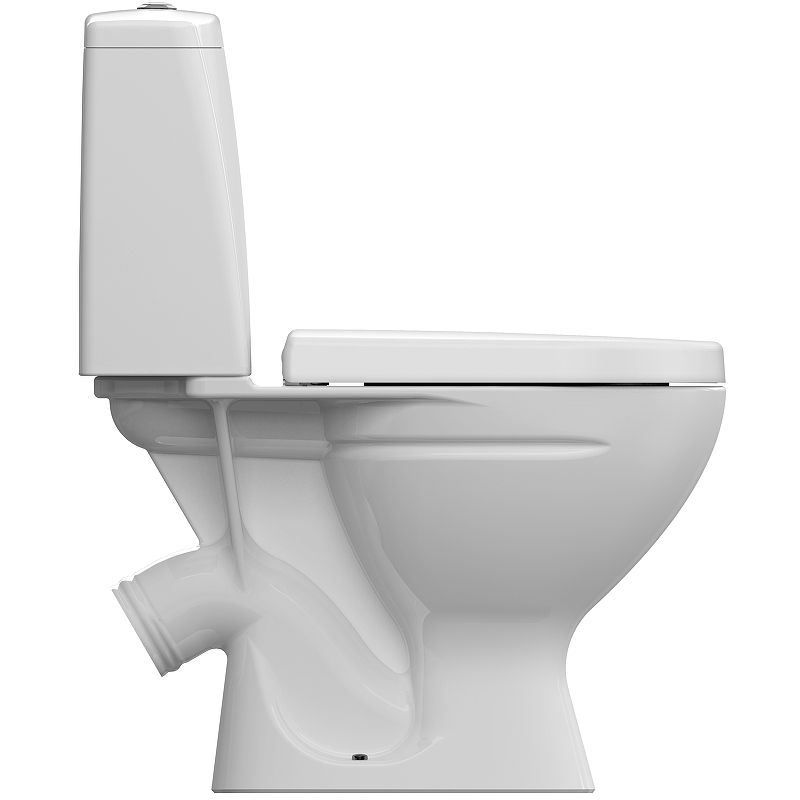 Унитаз компакт Cersanit Star 031 3/6 DPL EO, косой выпуск, сиденье микролифт