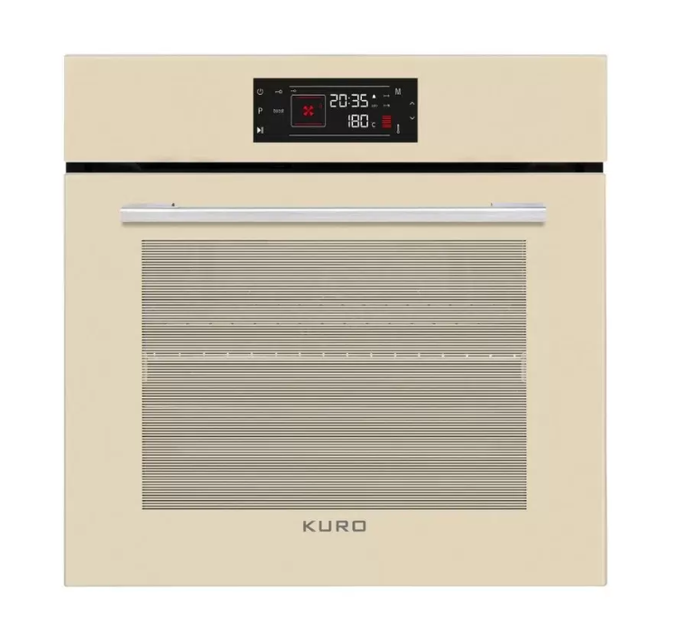 Встраиваемый электрический духовой шкаф KURO KEO 68 BGG бежевый