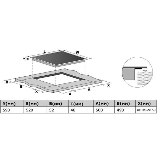 Встраиваемая варочная панель электрическая Haier HHY-C64TOVB черный