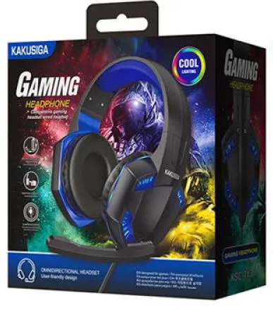 Игровые оригинальные проводные наушники KAKUSIGA