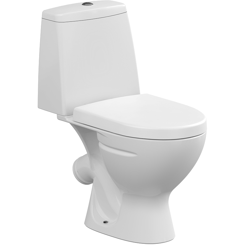 Унитаз компакт Cersanit Star 031 3/6 DPL EO, косой выпуск, сиденье микролифт