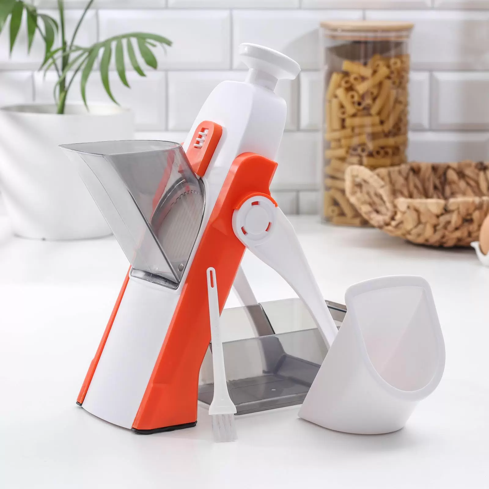 Овощерезка-слайсер Chops, 15×15,5×34 см, цвет оранжевый