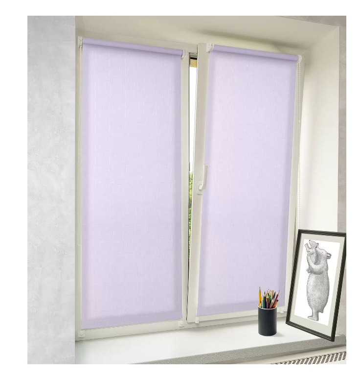 Штора рулонная Delfa 2469-72(68)-s 68x160 см сиреневая