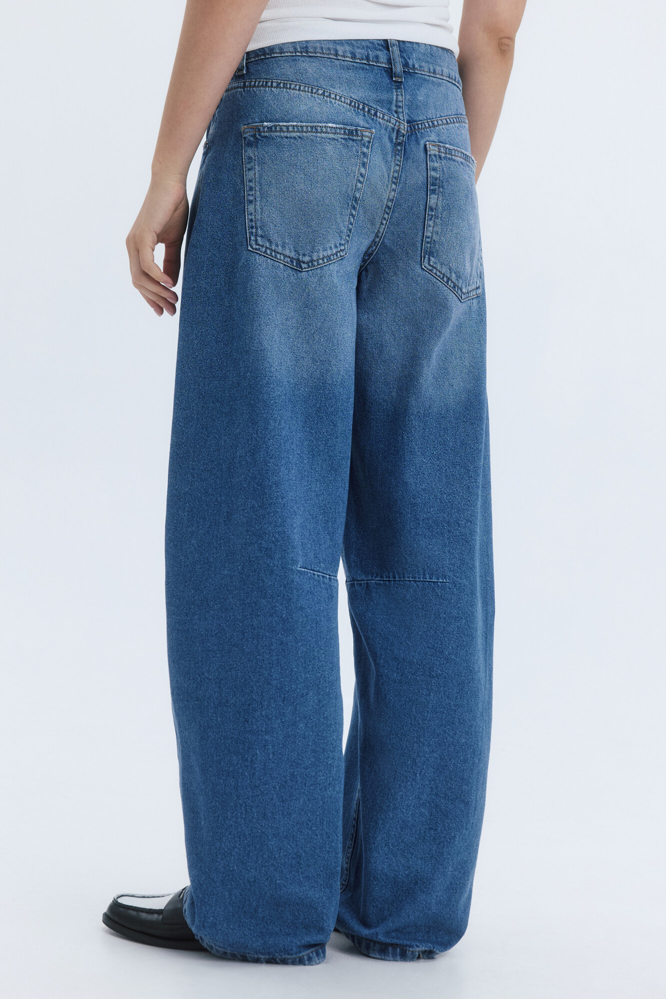 Джинсы barrel fit со средней посадкой befree 2421209143-103, размер M(170-92-100)